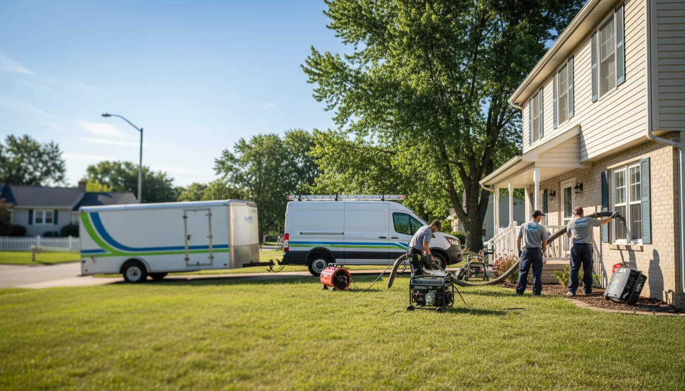 Flooded Basement Restoration And Cleanup With Repair in Blencoe, IA near me